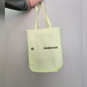 lululemon athletica Light Green Tote Bag
